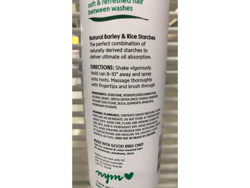 Not Your Mother's Refreshing Clean Freak Dry Shampoo, 7 oz/198 g