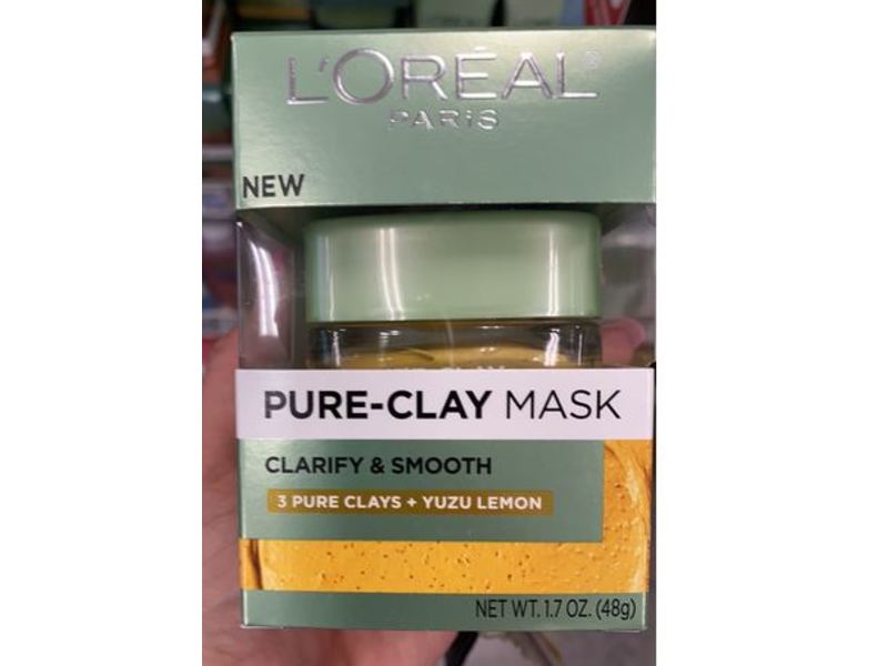 L'Oréal Paris Pure-Clay Mask Clarify & Smooth, 1.7 oz/48 g