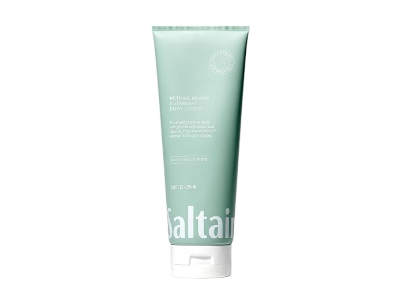 Saltair Retinol Revive Overnight Body Lotion, Fragrance Free, 10.0 fl oz/295 mL