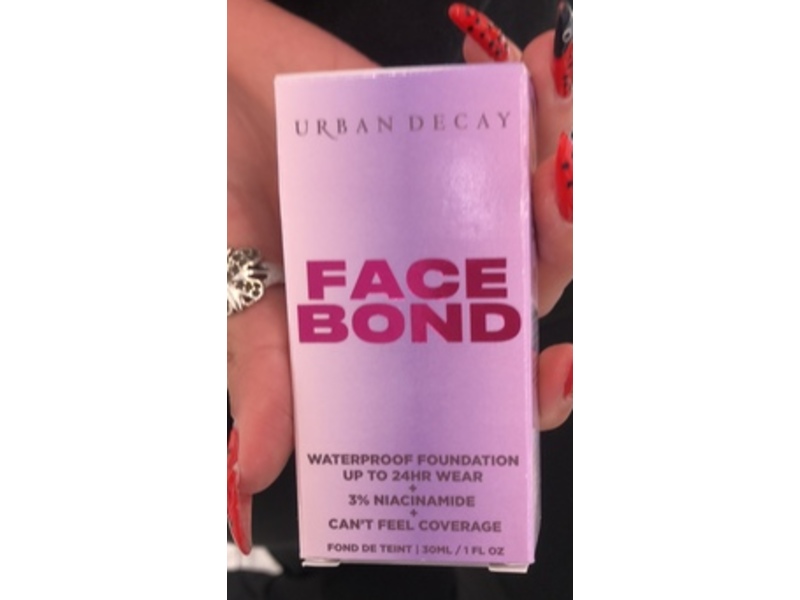 Urban Decay Face Bond Foundation, 33 Deep Neutral, 1 fl oz/30 mL