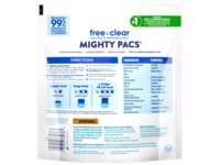 All Mighty Pacs Free Clear Detergent, The Original, 25.8 oz/733 g, 39 Count - thumbnail 2