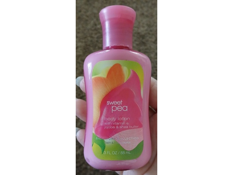 Bath & Body Works Body Lotion, Sweet Pea, 3 fl oz/ 88 mL