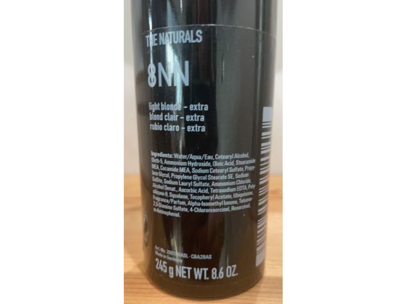 Goldwell Topchic Hair Color Coloration, The Naturals, 8NN Light Blonde, 8.6 oz/245 g