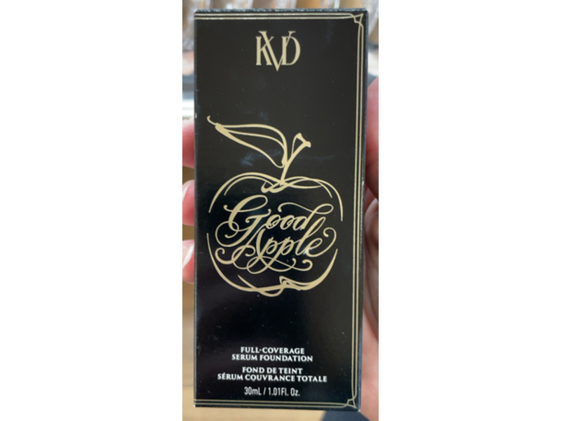 KVD Good Apple Full-Coverage Serum Foundation, Light 008, 1.01 fl oz/30 mL