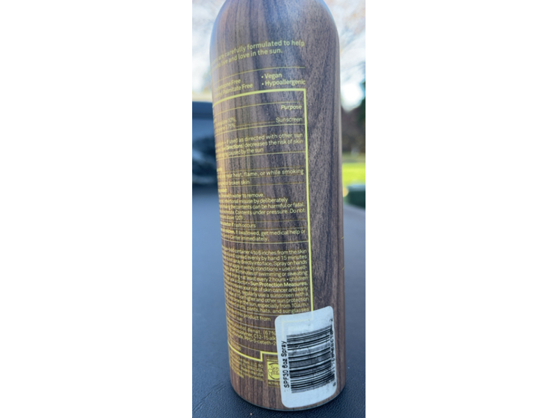 Sun Bum Premium Moisturizing Sunscreen Spray, SPF 30, 6 oz/ 170 g