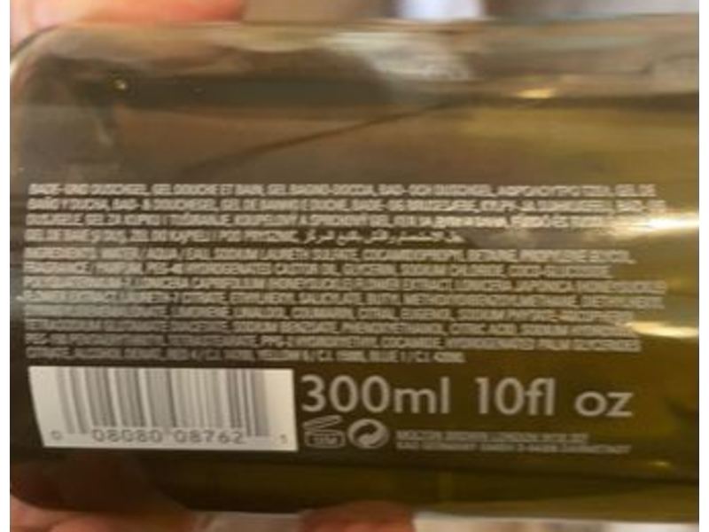 Molton Brown Bath & Shower Gel, Tobacco Absolute, 10 fl oz/300 mL