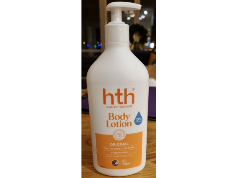 HTH Original Body Lotion, 10% Karbamid, 400 mL