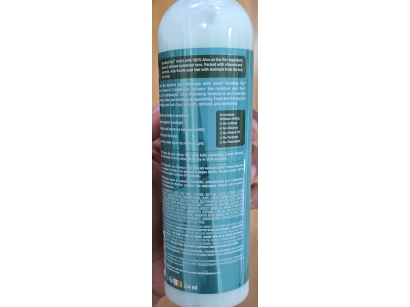 Ors Olive Oil Goodbye Dry Moisture Boost Leave-In Conditioner, Aloe, Mango & Papaya, 8 fl oz/236 mL