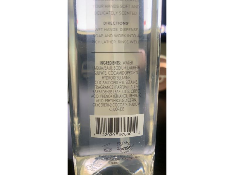 Commonwealth Soap Co. Hand Soap, Sandalwood Vanilla, Dye-Free, 16 fl oz / 473 mL