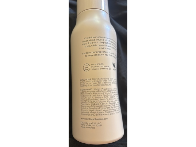 Root To End Scalp Soothing Conditioner, Rosemary + Aloe, 13 fl oz/385 mL