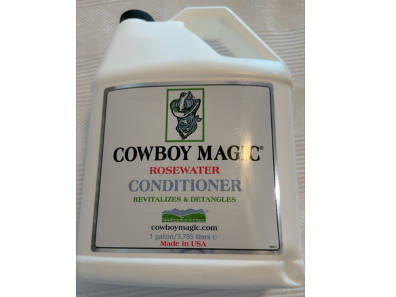 Cowboy Magic Revitalizes & Detangles Conditioner, Rosewater, 3.75 L
