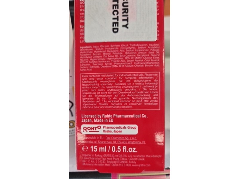 Hada Labo Tokyo Deep Wrinkle Corrector Eye & Mount Area Cream, 0.5 fl oz/15 mL