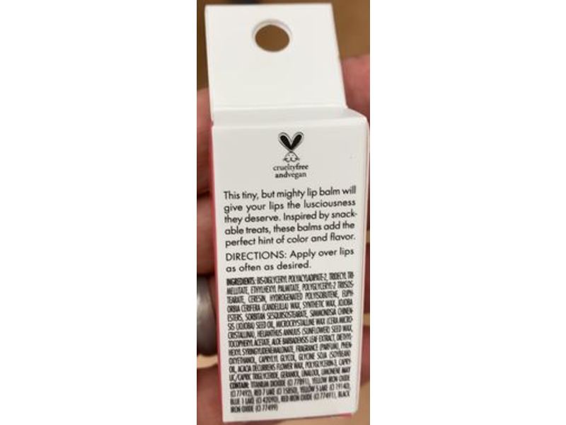 E.l.f Cosmetics Bite-Size Lip Balm, Berry, 0.13 oz/3.9 g