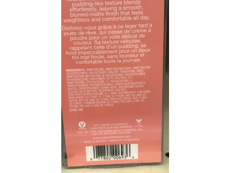 Wet N Wild Mother Fluffer Cloud Blush, Rose The Roof, 0.16 oz/4.6 g