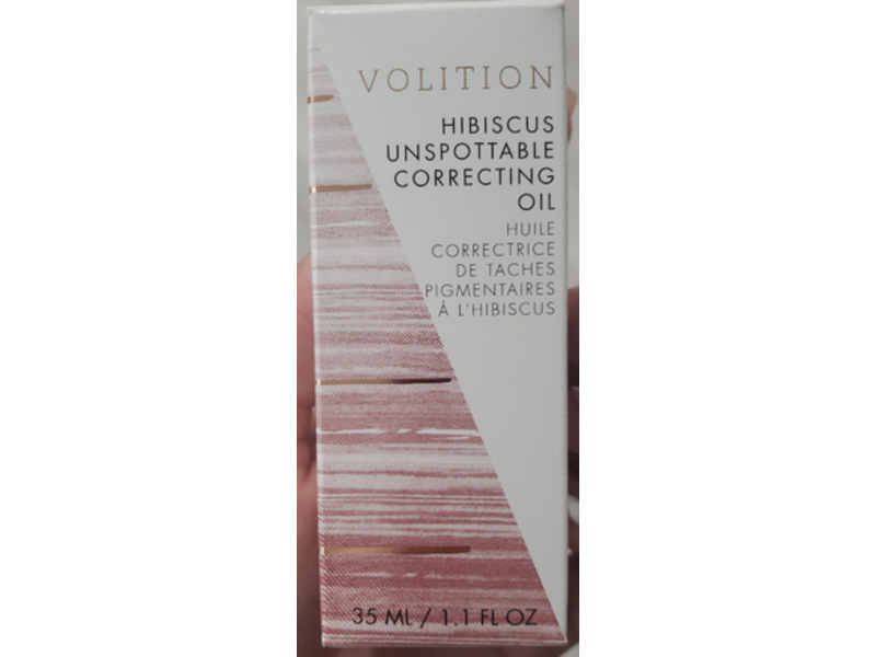 Volition Hibiscus Unspottable Correcting Oil, 1.1 fl oz/30 ml