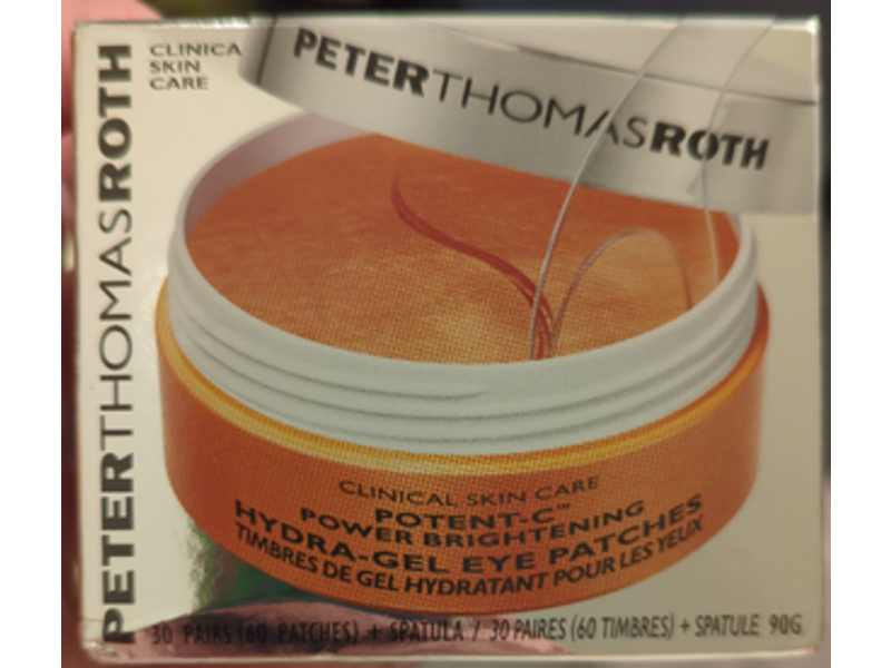 Peter Thomas Roth Potent-C Power Brightening Hydra-Gel Eye Patches, 90 g, 60 Count
