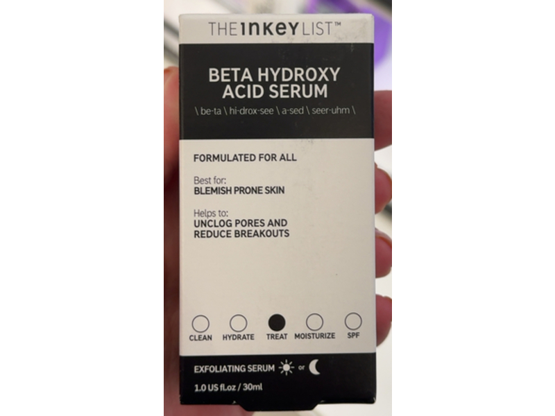 The Inkey List Beta Hydroxy Acid Serum, 1.0 fl oz/30 mL