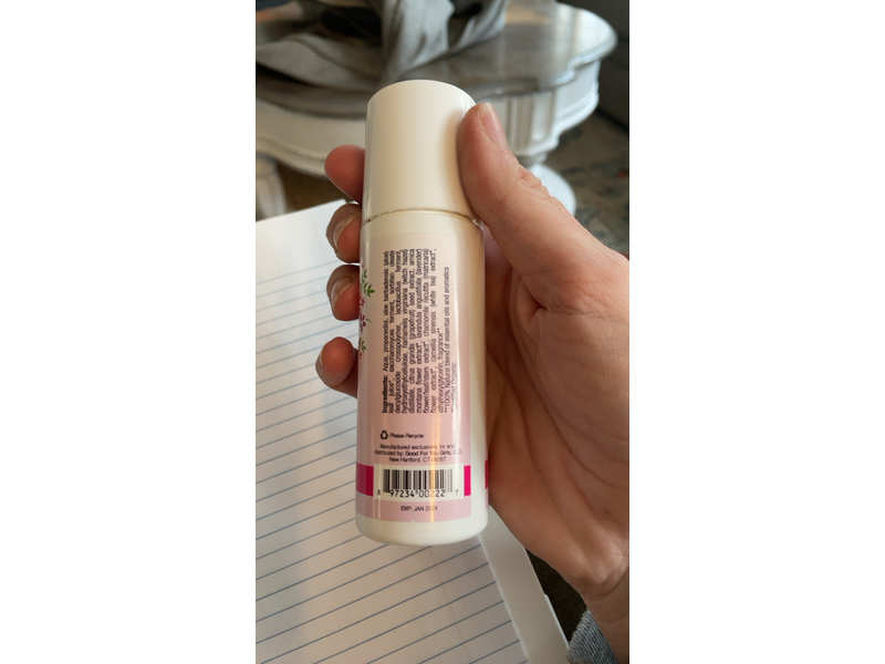 Good For You Girls Aluminum Free Natural Deodorant Roll-On Kids, Teens, Tween, Vegan (Powder Scent) (1)