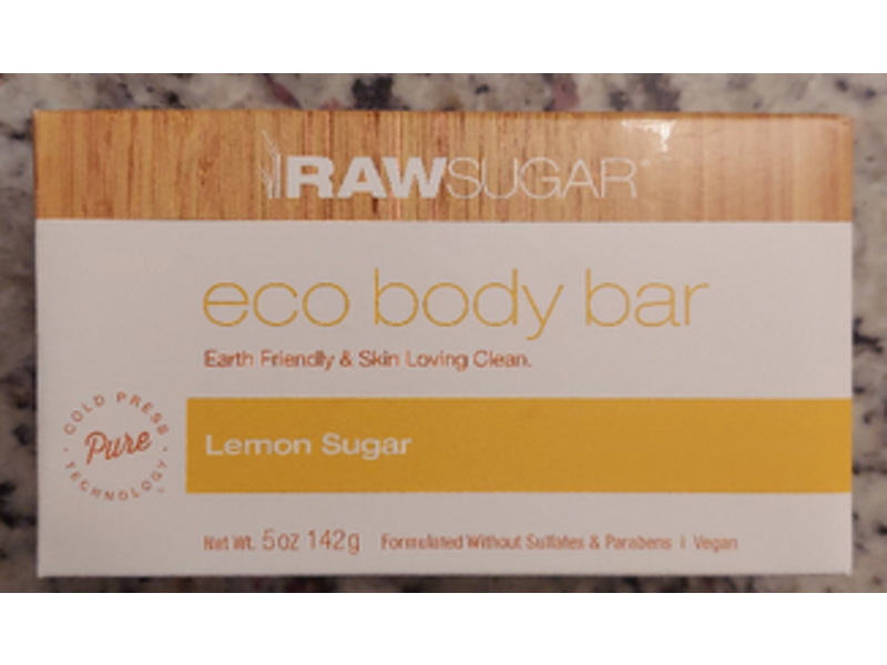 Raw Sugar Eco Body Bar Soap, Lemon Sugar, 5 oz/142 g