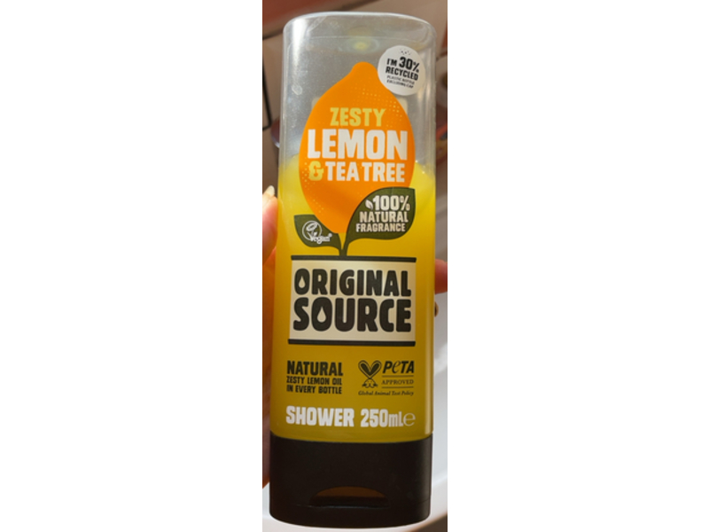 Original Source Shower, Zesty Lemon & Tea Tree, 8.45 fl oz/250 mL