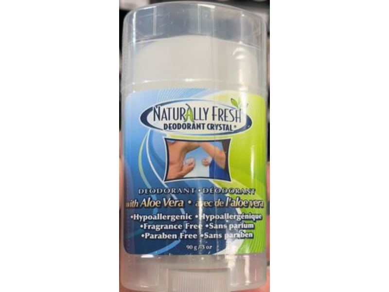 Naturally Fresh Deodorant Crystal, Aloe Vera, 3 oz/90 g