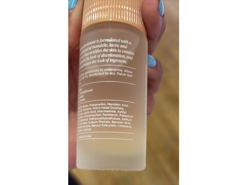 Saltair Santal Bloom 5% AHA Serum Deodorant, 1.7 fl oz/50 mL