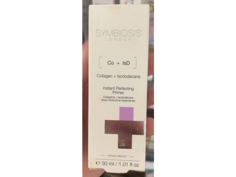 Symbiosis London Collagen + Isododecane Perfecting Primer, 1.01 fl oz/30 mL