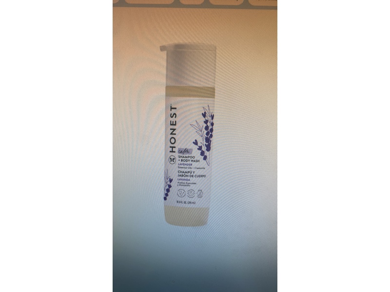 Honest Calm Shampoo + Body Wash, Lavender, 10 fl oz/295 mL