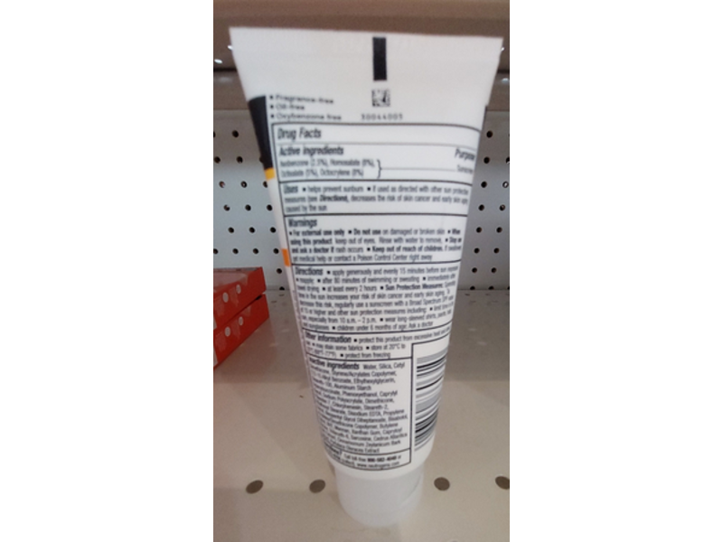Neutrogena Clear Face Sunscreen, SPF 30, 3.0 fl oz/88 mL