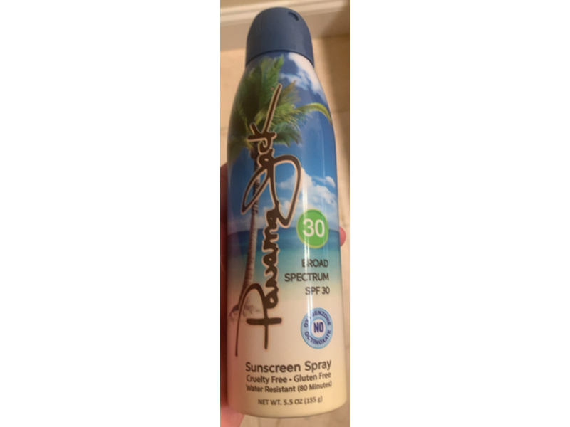 Panama Jack Sunscreen Spray, SPF 30, 5.5 oz/155 g