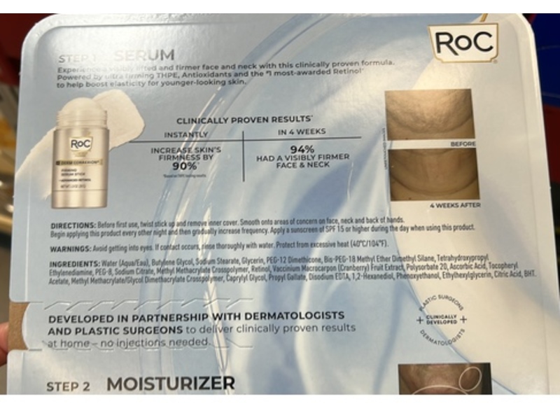 ROC Derm Correxion Firming Serum Stick + Contour Cream Kit