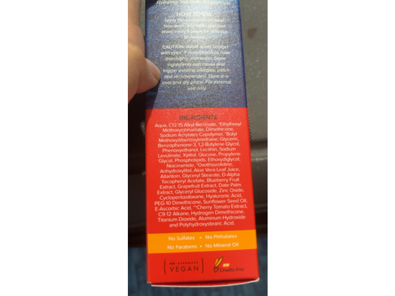 Aqualogica Detan+ Dewy Face Sunscreen, SPF 50+, Cherry Tomato & Hyaluronic Acid, 50 g