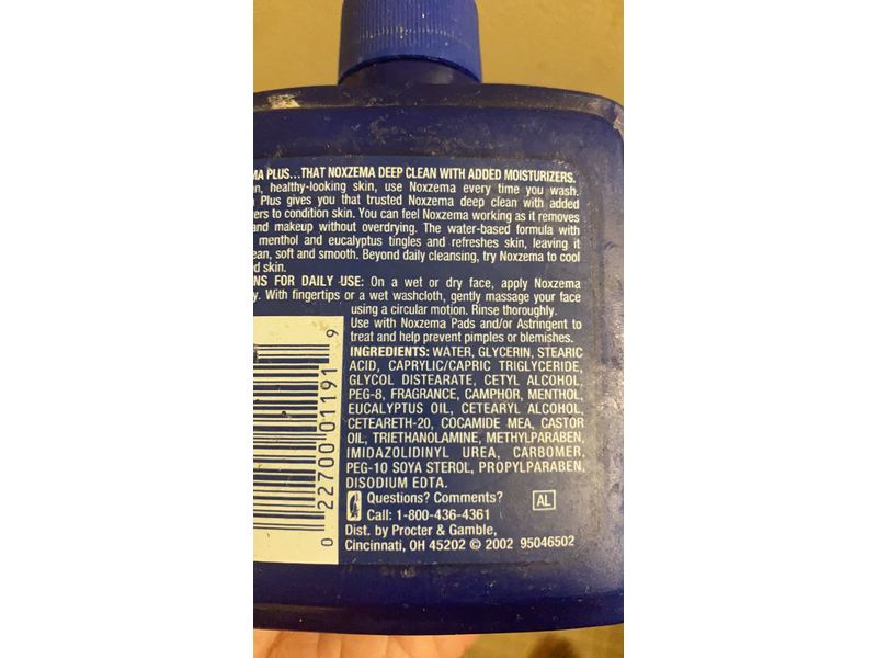 Noxzema Cleansing Lotion, Plus Moisturizers, 10.5 fl oz/310 mL