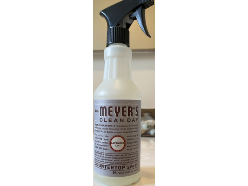 Mrs. Meyer's Clean Day Countertop Spray, Lavender, 16 fl oz/473 mL, 2 Count