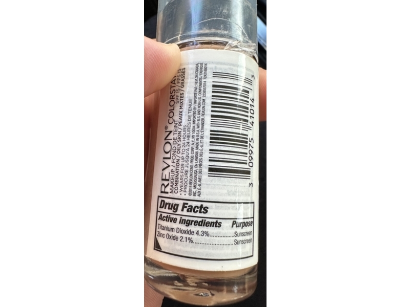 Revlon Colorstay Liquid Foundation, Golden Caramel (360), SPF 15, 1.0 fl oz/30 mL