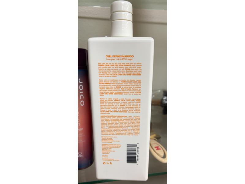 Framesi Color Lover Curl Define Shampoo, 33.8 fl oz/1000 mL