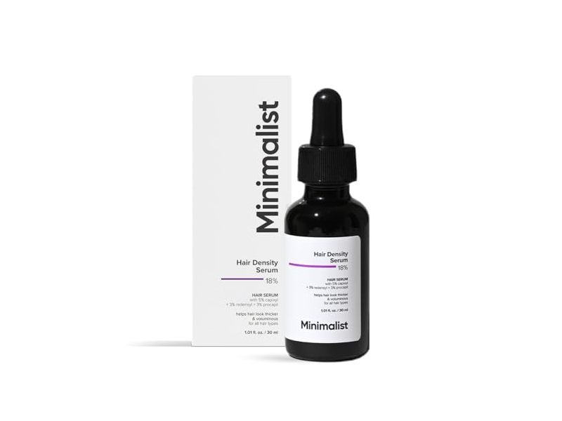 Minimalist Hair Density Serum 18%, 1.01 fl oz/30 mL