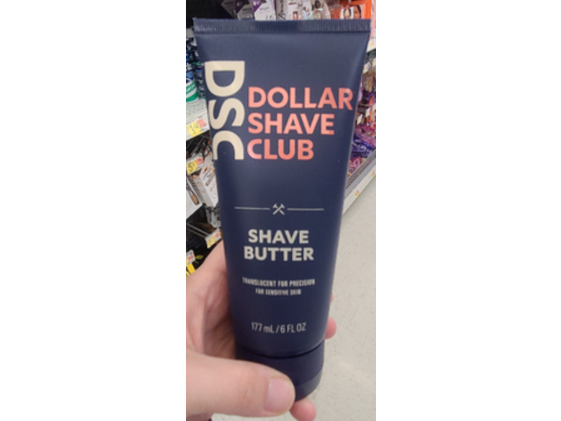Dollar Shave Club Shave Butter, Sensitive Skin, 6 fl oz/177 mL, Pack Of 2