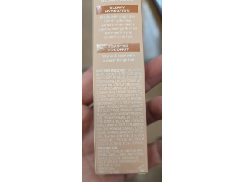 Hard Candy Lip Butter Balm, Toasted Coconut, 0.5 fl oz/15 mL