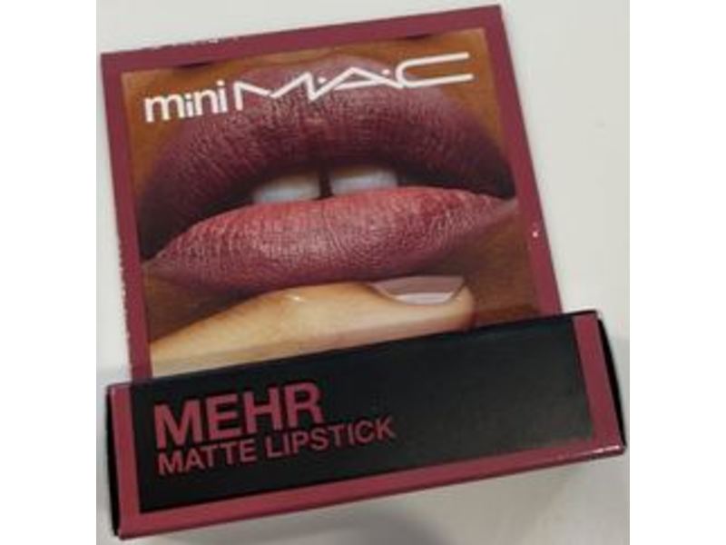 M.A.C Mini Matte Lipstick, Mehr, 0.06 oz/1.8 g