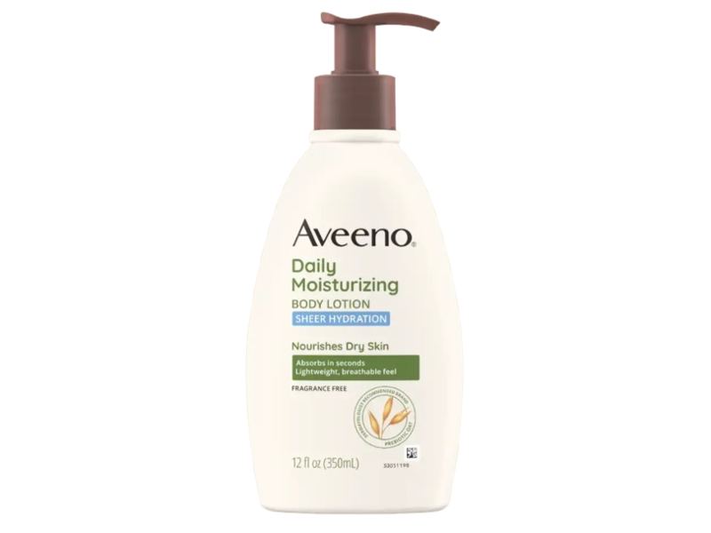 Aveeno Sheer Hydration Daily Moisturizing Body Lotion, 12 fl oz/350 mL