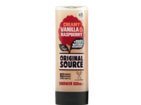 Original Source Shower Gel, Creamy Vanilla & Raspberry, 500 mL - thumbnail 1