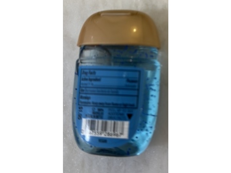 Bath & Body Works Anti-Bacterial Hand Gel, Crisp Morning Air, 1 fl oz/29 mL, 5 Count