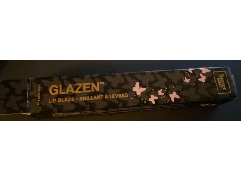 Butter London Glazen Lip Glaze, Gold Dust, 0.06 fl oz/2.4 mL