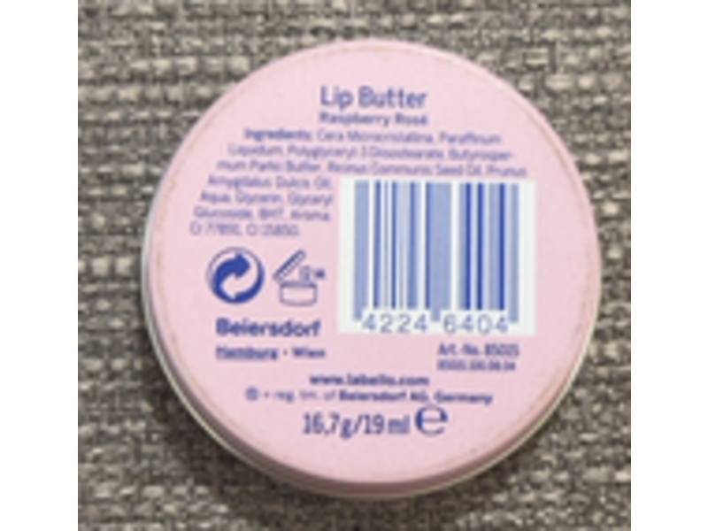 Labello Lip Butter, Rasberry Rose, 19 mL