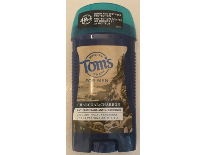 Tom’s Of Maine Men’s Antiperspirant Deodorant, Charcoal,79 g