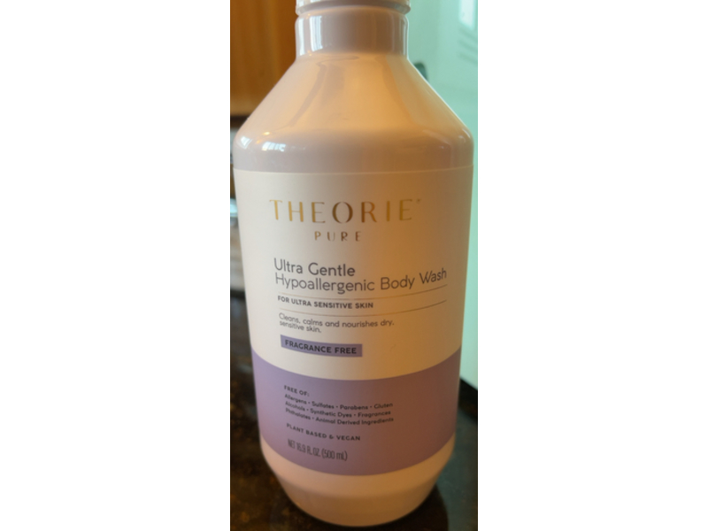 Theorie Ultra Gentle Body Wash, 16.9 fl oz/500 mL