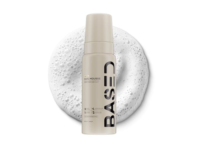 BASED Bodyworks Curl Mousse, 6.8 fl oz/200 mL