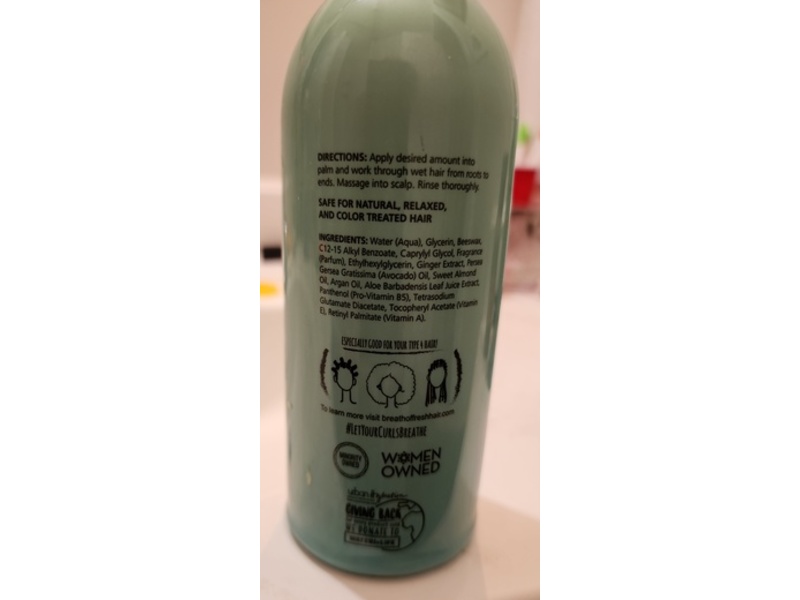 Urban Hydration Breath Of Fresh Hair Conditioner & Detangler, 12 oz/360 mL