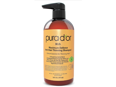 Pura d'or Anti Hair-Thinning Shampoo, 24 fl oz/709 mL